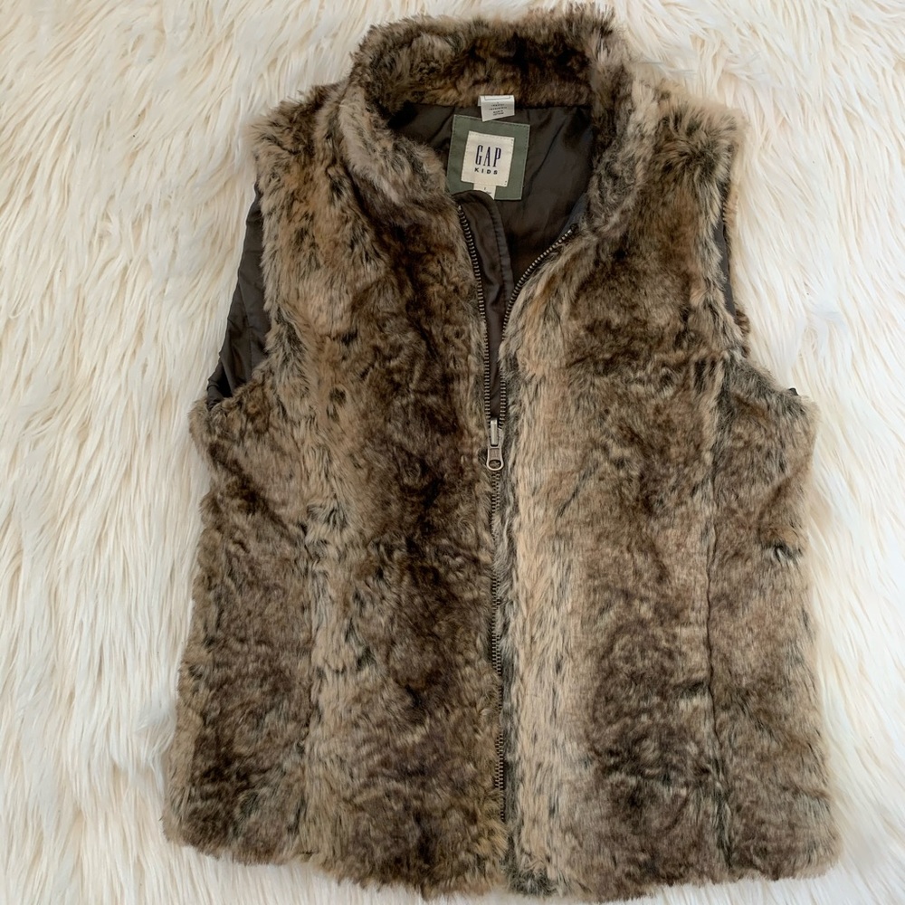 GAP Faux Fur Vest
